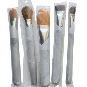 i.d. Bare Escentuals Cosmetic Brush Lot Max Coverage Face Brush Concealer SEALED
